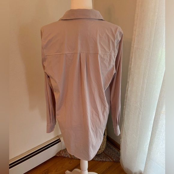 Lysse Schiffer button down lavender size large - Picture 5 of 6